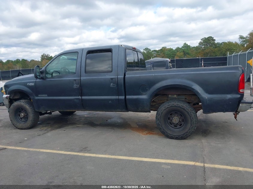 2003 Ford F-250 Lariat/Xl/Xlt VIN: 1FTNW21F43EA67792 Lot: 43582623