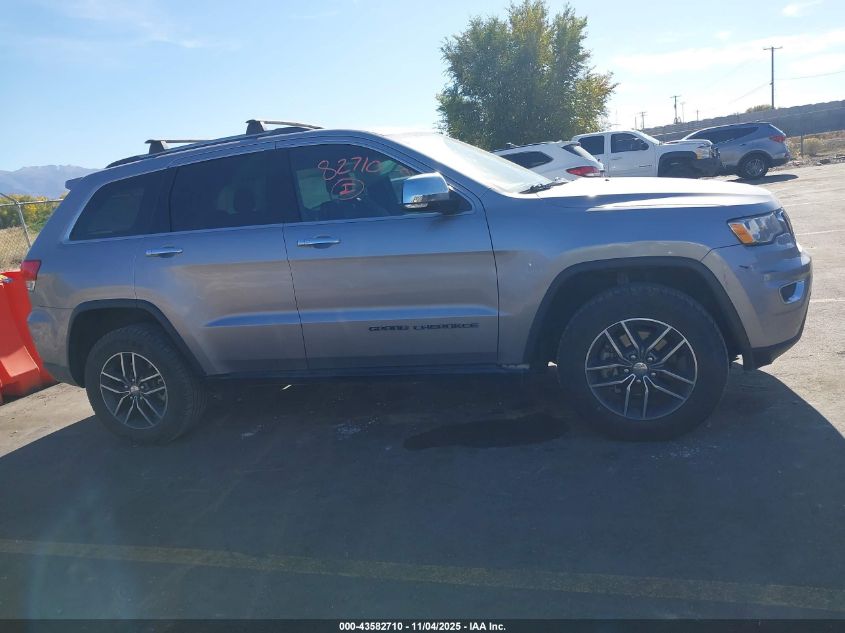 2018 Jeep Grand Cherokee Limited 4X4 VIN: 1C4RJFBG1JC121251 Lot: 43582710