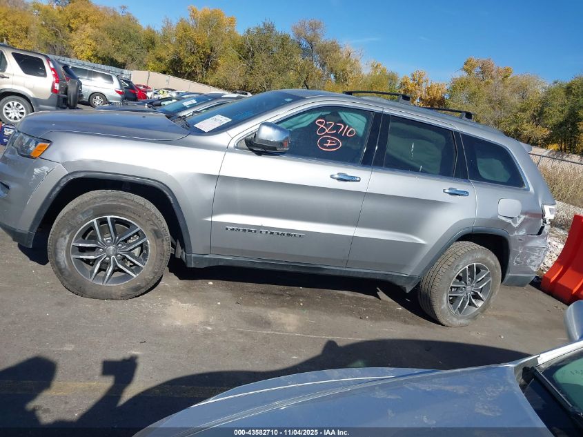 2018 Jeep Grand Cherokee Limited 4X4 VIN: 1C4RJFBG1JC121251 Lot: 43582710