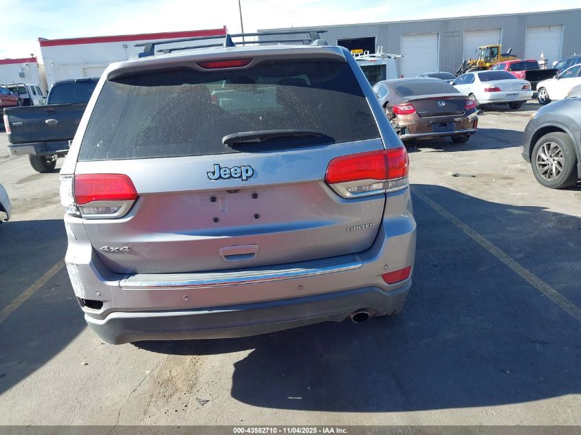 2018 Jeep Grand Cherokee Limited 4X4 VIN: 1C4RJFBG1JC121251 Lot: 43582710