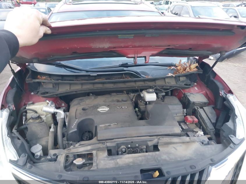 2017 Nissan Murano Platinum VIN: 5N1AZ2MH1HN186020 Lot: 43582772