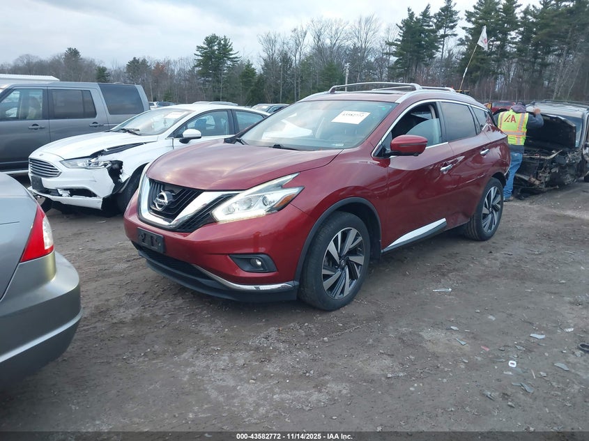 5N1AZ2MH1HN186020 2017 NISSAN MURANO photo no. 2