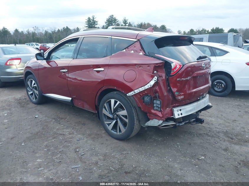 5N1AZ2MH1HN186020 2017 NISSAN MURANO photo no. 3