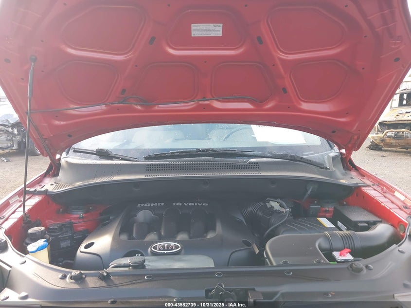 2007 Kia Sportage Lx VIN: KNDJF724077379367 Lot: 43582739