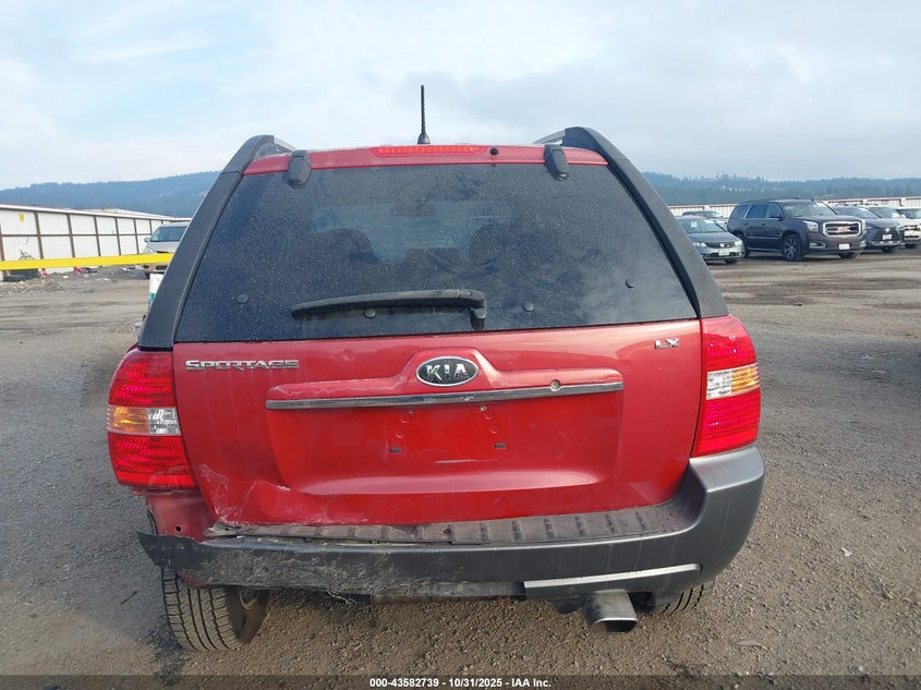 2007 Kia Sportage Lx VIN: KNDJF724077379367 Lot: 43582739