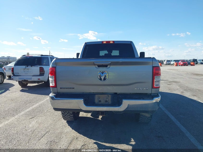 2022 Ram 2500 Big Horn 4X4 6'4 Box VIN: 3C6UR5DJ2NG280277 Lot: 43582752