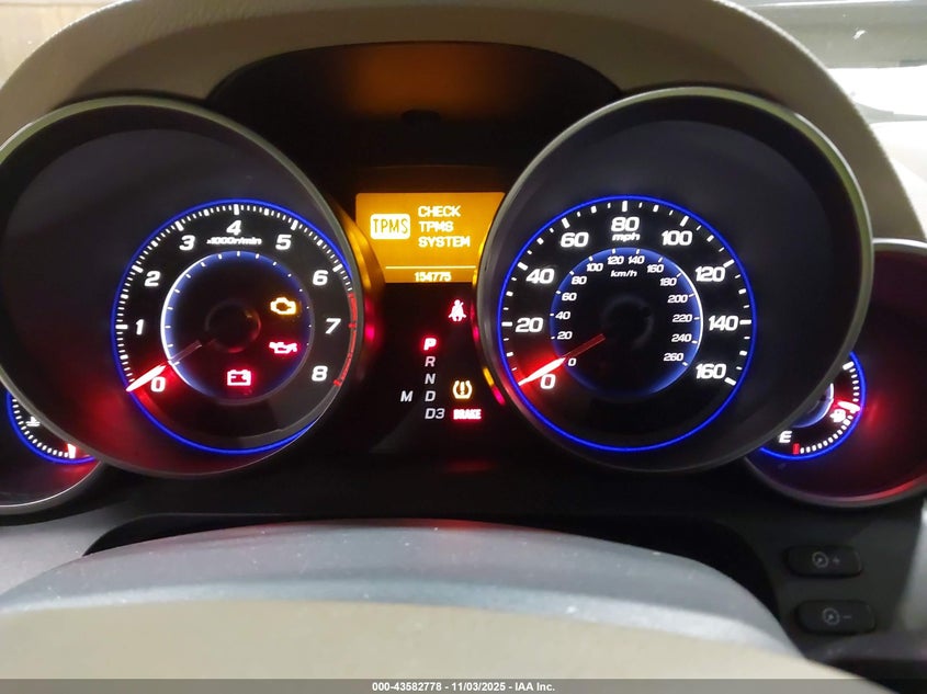 2009 Acura Mdx VIN: 2HNYD28259H524398 Lot: 43582778