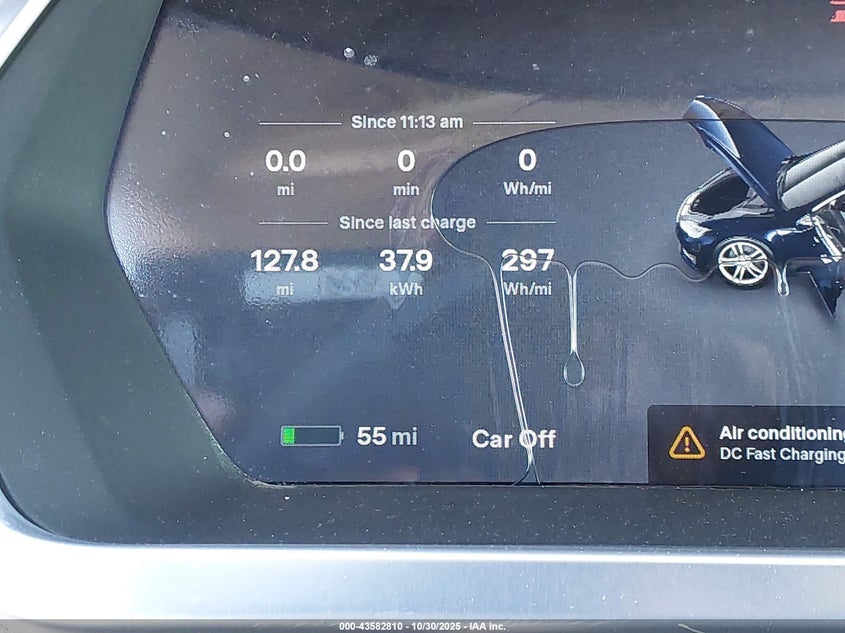 2013 Tesla Model S Performance VIN: 5YJSA1DP9DFP06278 Lot: 43582810