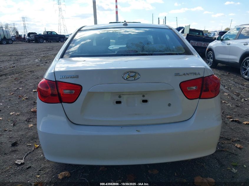 2008 Hyundai Elantra Gls/Se VIN: KMHDU46DX8U492995 Lot: 43582886