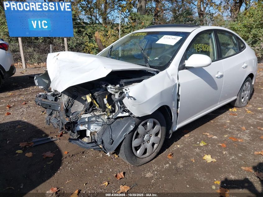 2008 Hyundai Elantra Gls/Se VIN: KMHDU46DX8U492995 Lot: 43582886