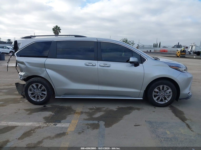 2022 Toyota Sienna Xle VIN: 5TDJRKEC9NS124250 Lot: 43582995