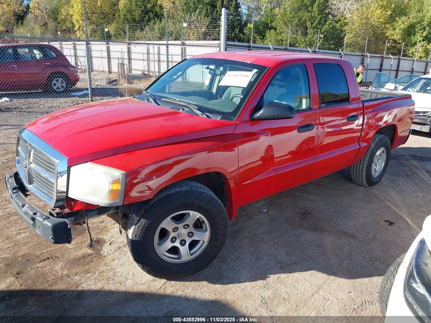 1D7HE48KX7S117591 2007 DODGE DAKOTA photo no. 2