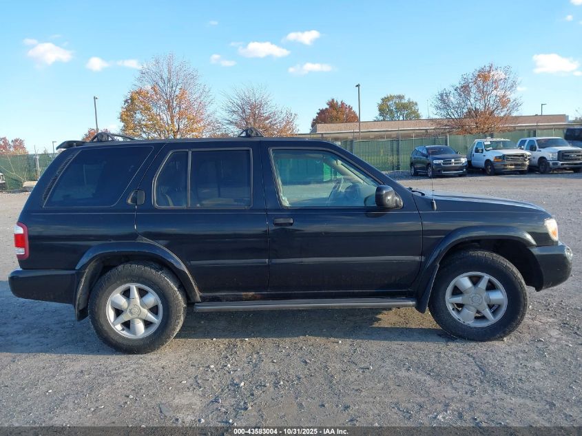 2001 Nissan Pathfinder Le VIN: JN8DR09Y51W612794 Lot: 43583004