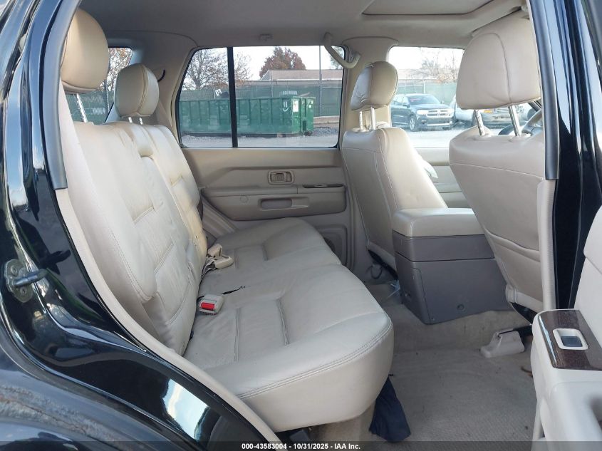 2001 Nissan Pathfinder Le VIN: JN8DR09Y51W612794 Lot: 43583004