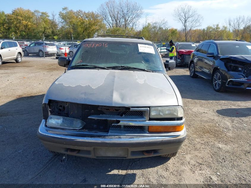 2001 Chevrolet Blazer Lt VIN: 1GNDT13W51K237210 Lot: 43583015