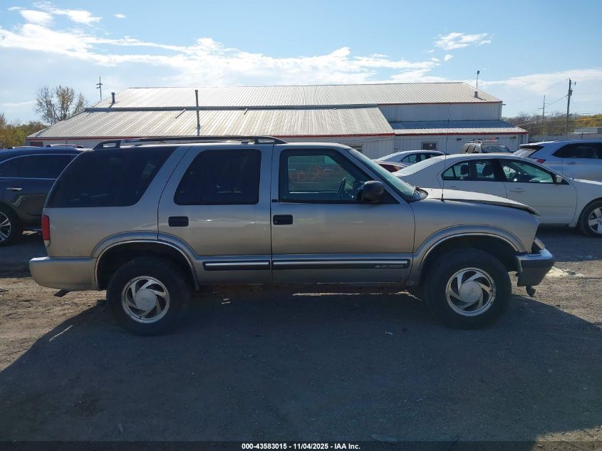 2001 Chevrolet Blazer Lt VIN: 1GNDT13W51K237210 Lot: 43583015