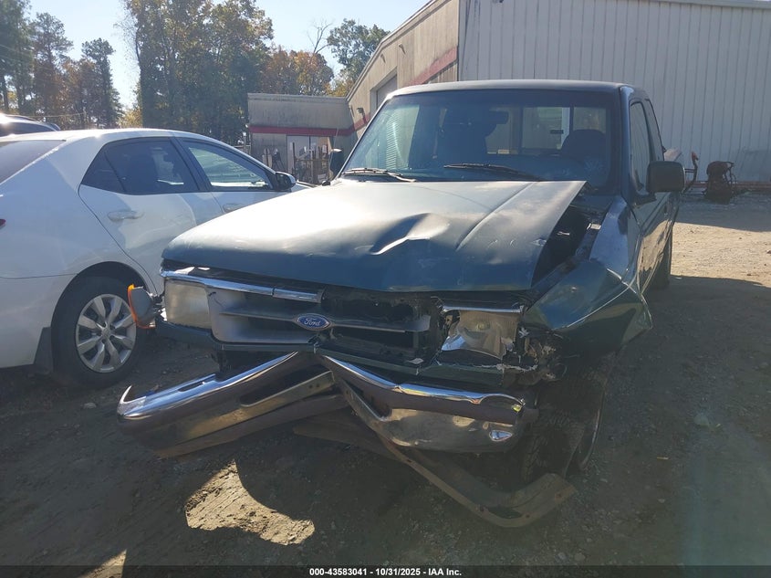 1997 Ford Ranger Splash/Xlt VIN: 1FTCR14X0VPA38763 Lot: 43583041