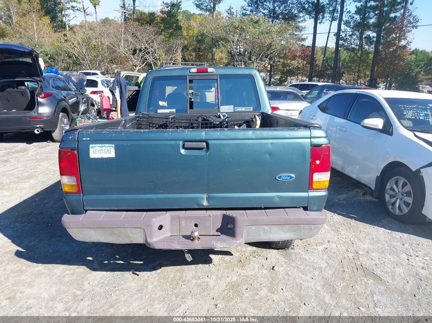 1997 Ford Ranger Splash/Xlt VIN: 1FTCR14X0VPA38763 Lot: 43583041