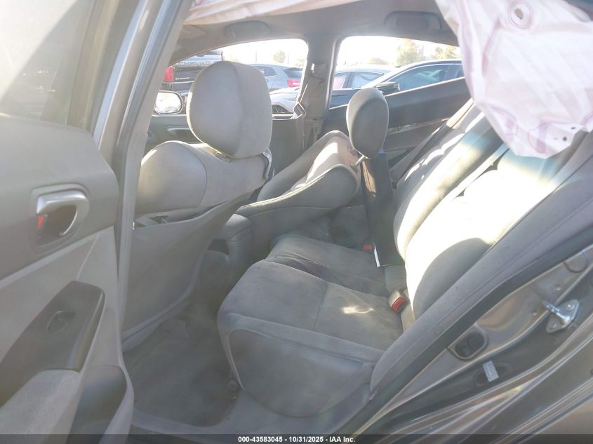 2008 Honda Civic Lx VIN: 2HGFA16558H517299 Lot: 43583045