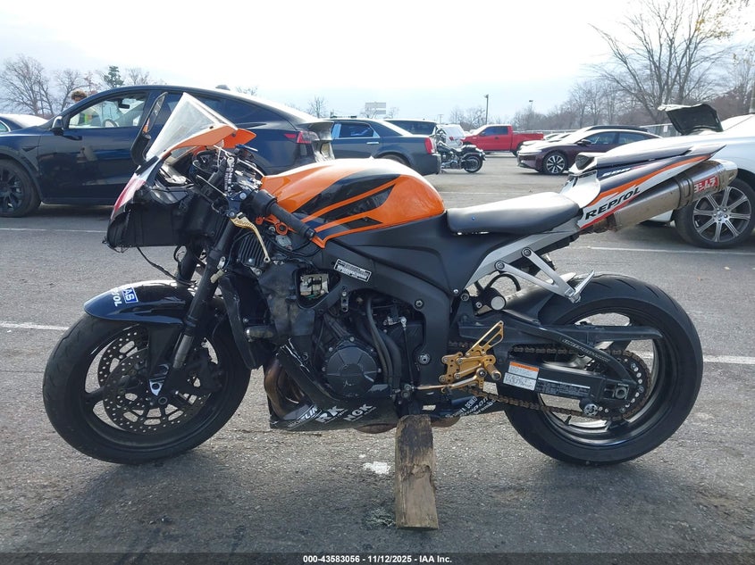 2007 Honda Cbr600 Rr VIN: JH2PC40047M005659 Lot: 43583056