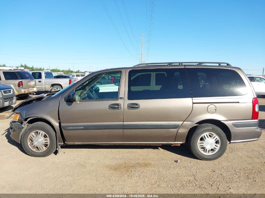 2002 Chevrolet Venture Ls VIN: 1GNDX03E72D300447 Lot: 43583034