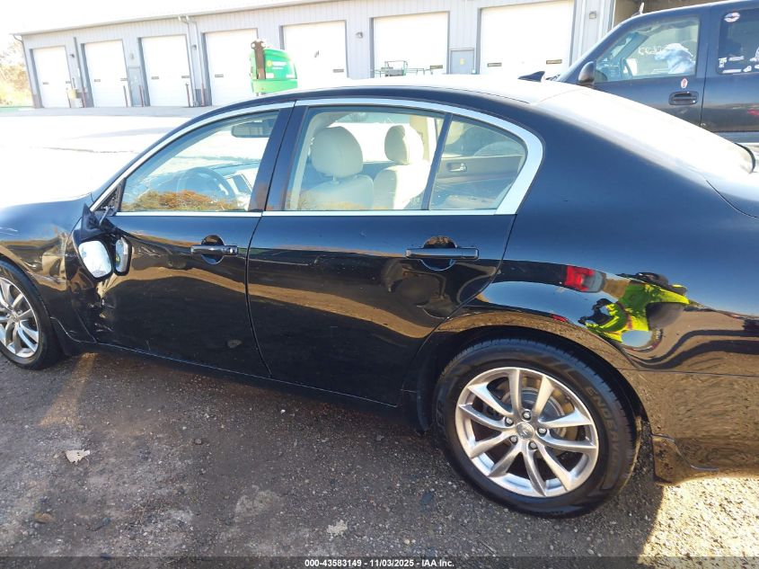 2009 Infiniti G37X VIN: JNKCV61F49M357092 Lot: 43583149