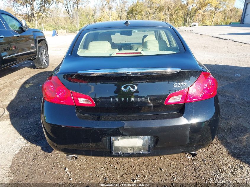 2009 Infiniti G37X VIN: JNKCV61F49M357092 Lot: 43583149
