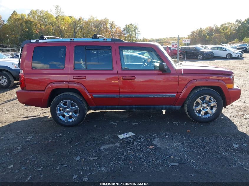 2006 Jeep Commander Limited VIN: 1J8HH58256C247741 Lot: 43583170
