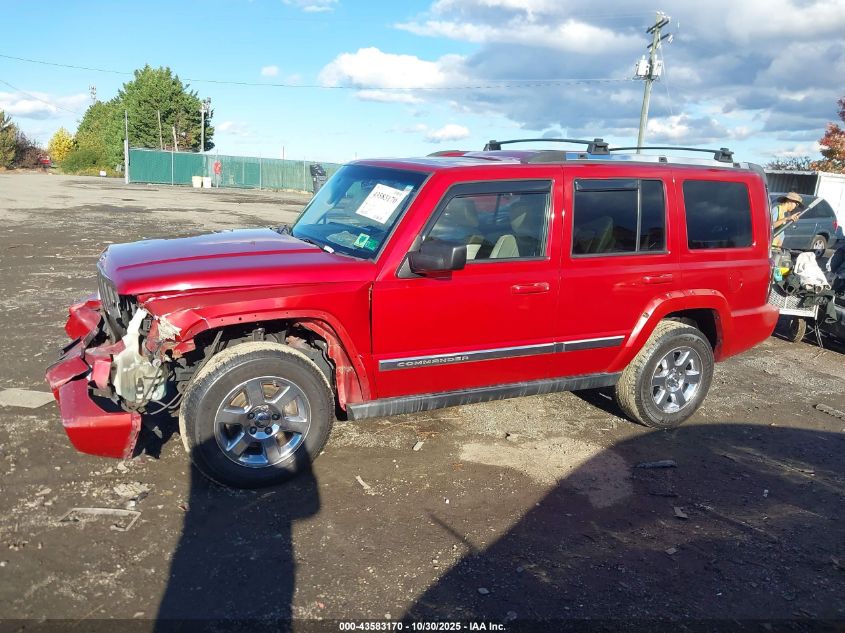 2006 Jeep Commander Limited VIN: 1J8HH58256C247741 Lot: 43583170