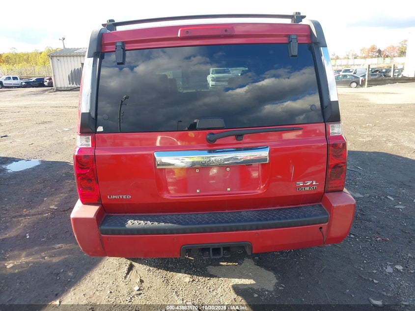 2006 Jeep Commander Limited VIN: 1J8HH58256C247741 Lot: 43583170