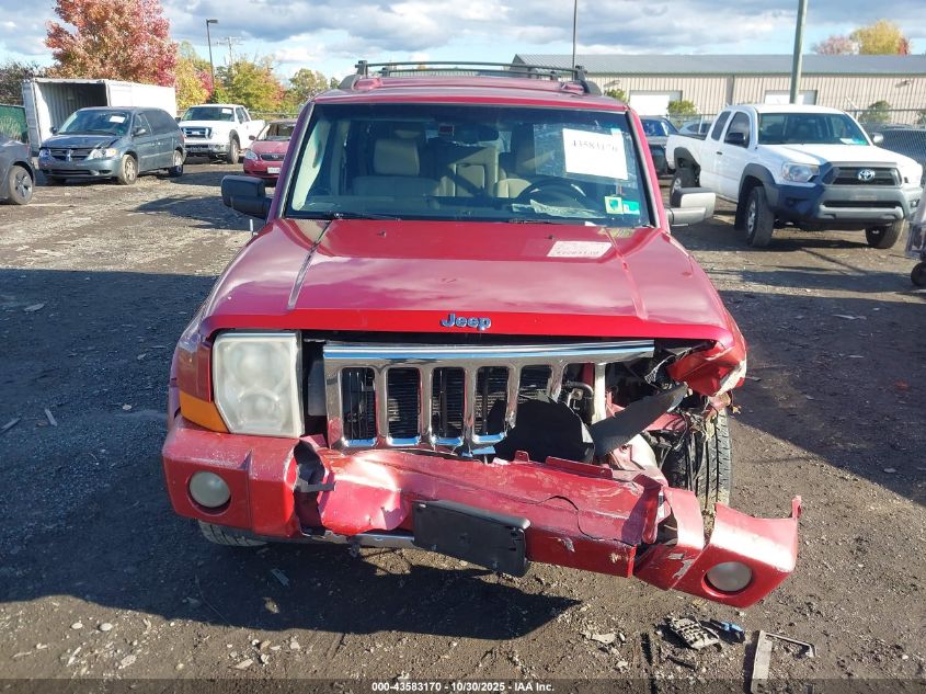 2006 Jeep Commander Limited VIN: 1J8HH58256C247741 Lot: 43583170
