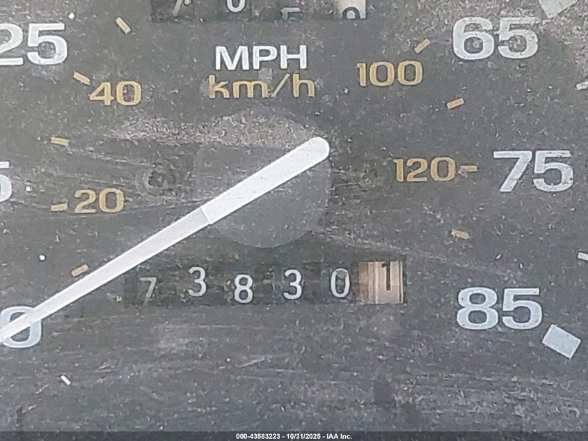 1990 Ford Ranger VIN: 1FTCR10A8LPB65159 Lot: 43583223