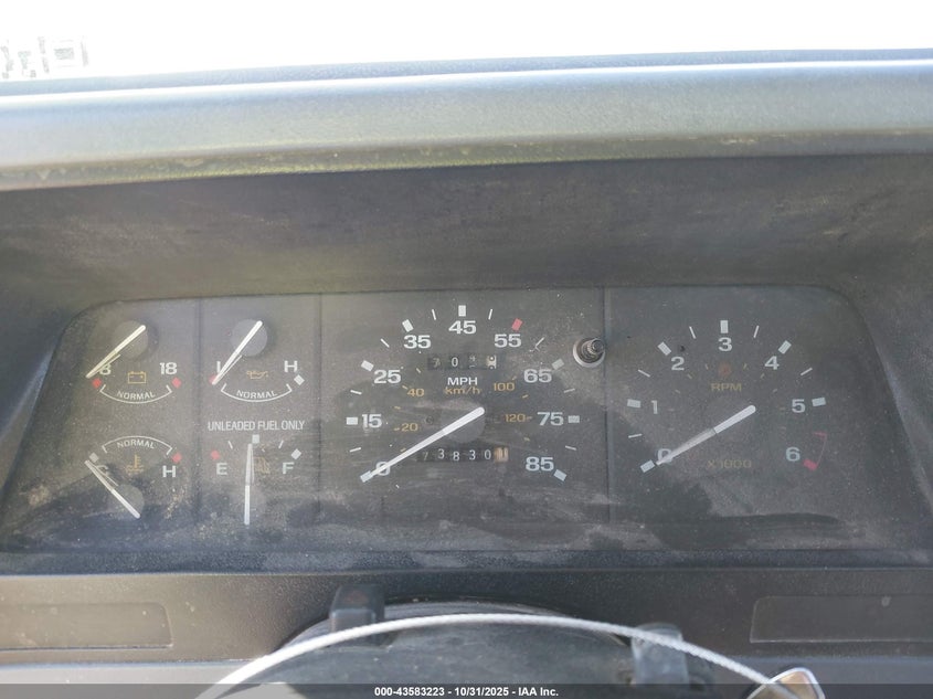 1990 Ford Ranger VIN: 1FTCR10A8LPB65159 Lot: 43583223