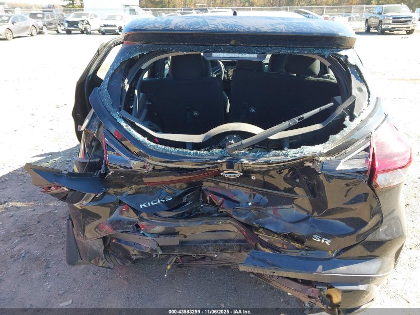 2022 Nissan Kicks Sr VIN: 3N1CP5DV7NL475296 Lot: 43583259