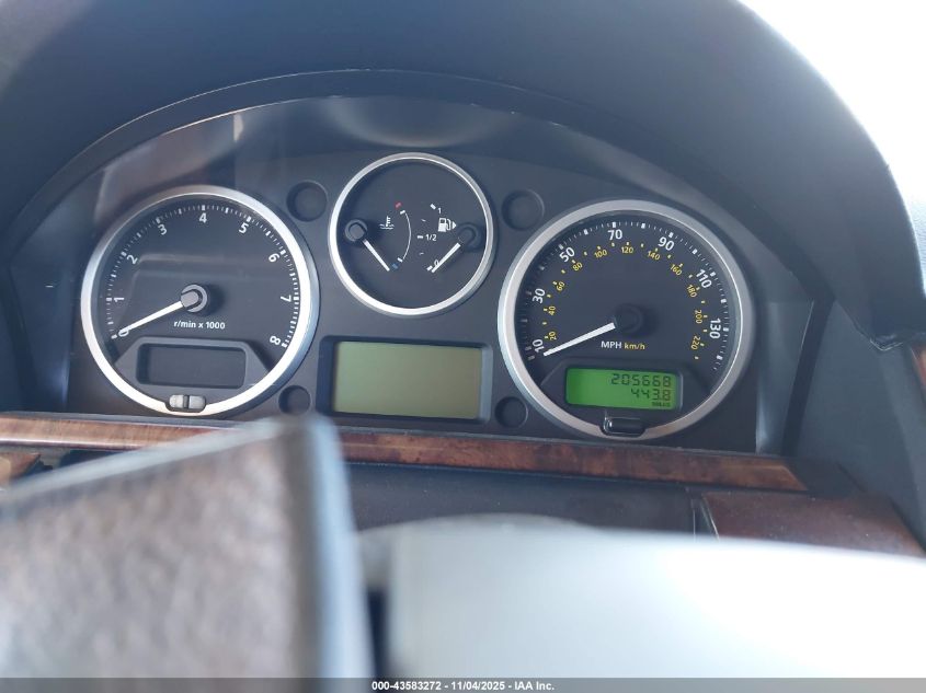 2008 Land Rover Lr3 V8 Se VIN: SALAE254X8A442246 Lot: 43583272