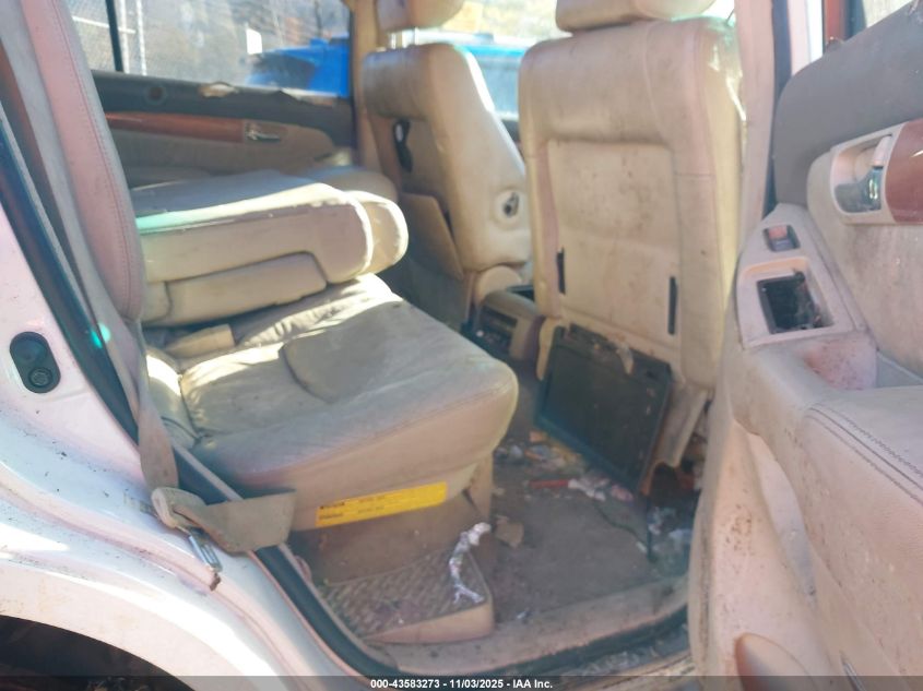 2005 Lexus Gx 470 VIN: JTJBT20X850073226 Lot: 43583273