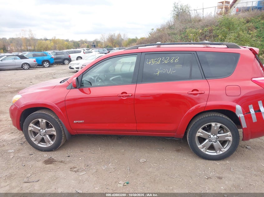 2008 Toyota Rav4 Sport V6 VIN: JTMBK32V286030865 Lot: 43583288