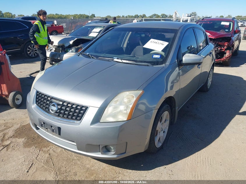 3N1AB61E48L664167 2008 NISSAN SENTRA photo no. 2