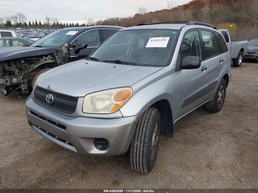 2005 Toyota Rav4 VIN: JTEGD20V750062492 Lot: 43583295