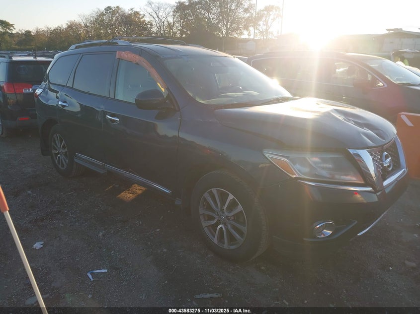 2014 NISSAN PATHFINDER SL - 5N1AR2MN2EC665608