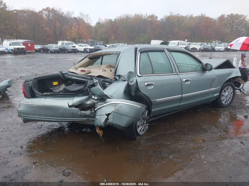 2005 Mercury Grand Marquis Gs VIN: 2MEFM74W85X668853 Lot: 43583319