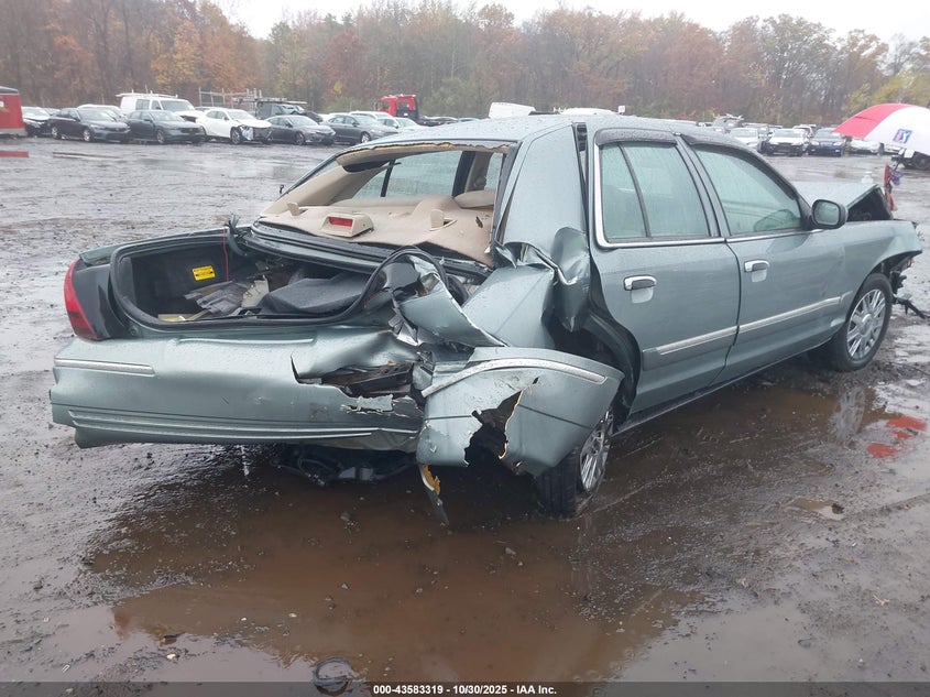 2MEFM74W85X668853 2005 MERCURY GRAND MARQUIS photo no. 4