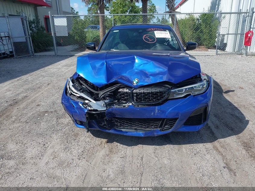 2021 BMW 3 Series M340I VIN: 3MW5U7J01M8B63122 Lot: 43583344
