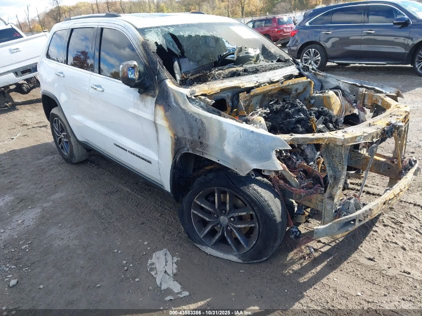 2017 Jeep Grand Cherokee Limited 4X4 VIN: 1C4RJFBG4HC954486 Lot: 43583386