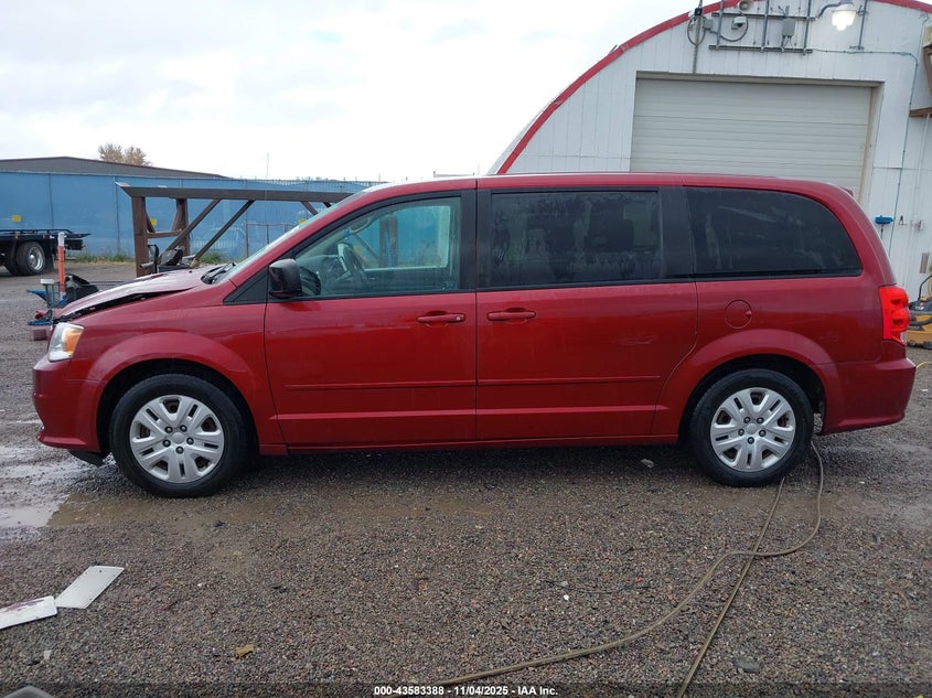 2015 Dodge Grand Caravan Se VIN: 2C4RDGBG6FR623412 Lot: 43583388
