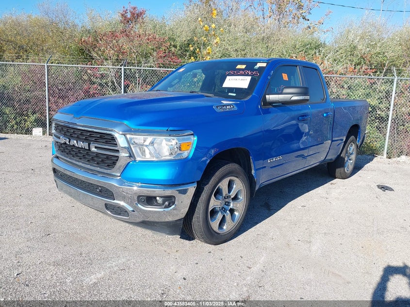 2022 Ram 1500 Big Horn 4X4 6'4 Box