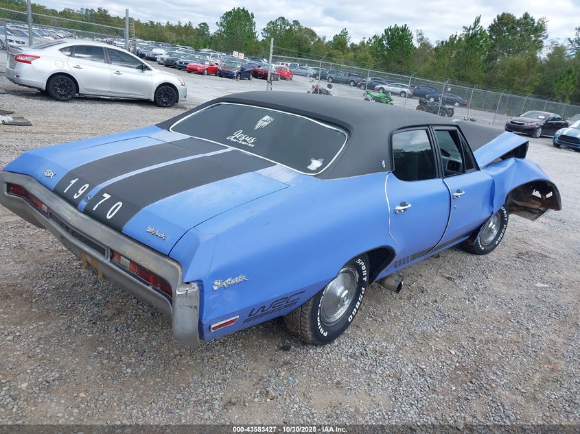 435690K148049 1970 BUICK SKYLARK photo no. 4
