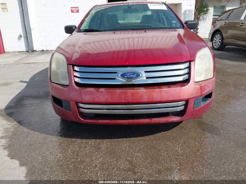 2008 Ford Fusion S VIN: 3FAHP06Z88R111126 Lot: 43583454