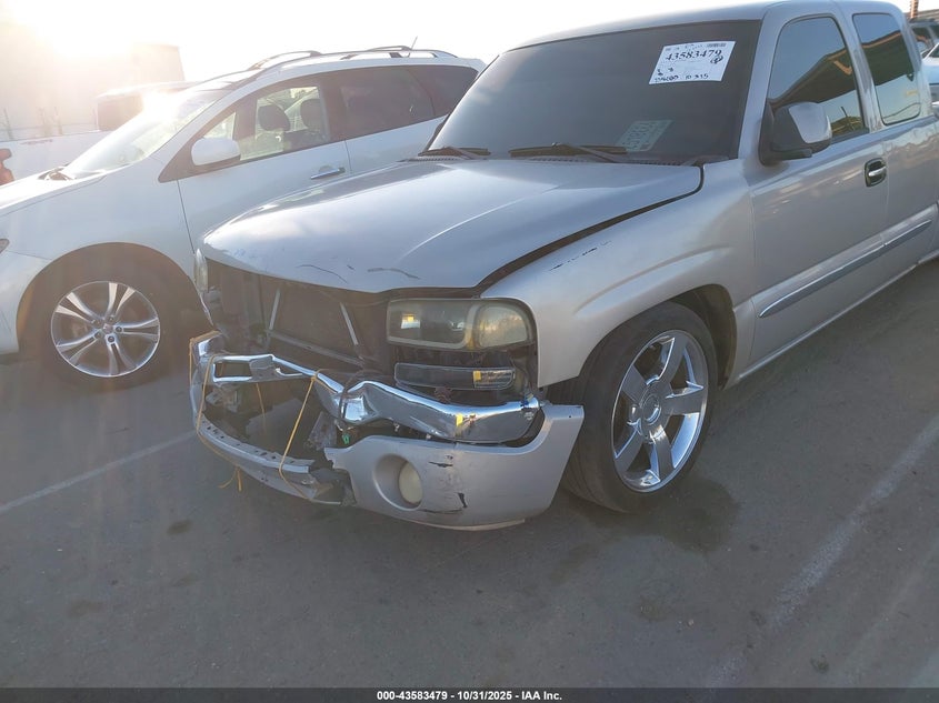 2004 GMC Sierra 1500 Sle VIN: 2GTEC19V241207906 Lot: 43583479