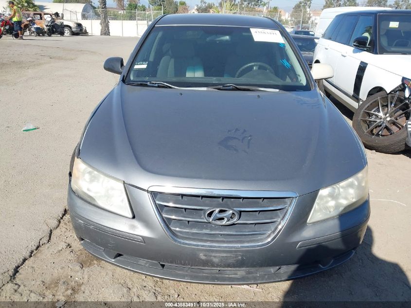 2009 Hyundai Sonata Gls VIN: 5NPET46C99H510062 Lot: 43583491